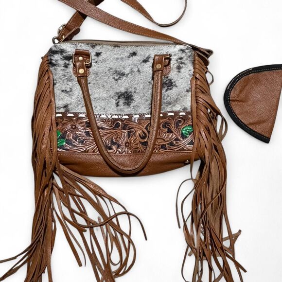 Myra Bag Handbags - Myra Women's  Purse with fringe